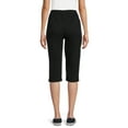 thumbnail image 3 of Real Size Women's 17" Stretch Pull On Capri, 3 of 6