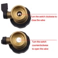 thumbnail image 4 of Conector de Válvula Roscada Zulema de Latón de 3/4 Pulgadas, 4 of 8