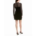 thumbnail image 2 of Sandro womens  Velvet Mini Dress, 34, Black, 2 of 3