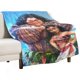 thumbnail image 2 of Manta de dibujos animados de Moana, suave y acogedora manta de franela de felpa para todas las estaciones para niños y niñas, manta de vellón cálida y ligera para cama, sofá o viaje, 80 x 60 pulgadas, 2 of 7