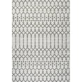 thumbnail image 2 of JONATHAN Y SANTA MONICA 3 x 5 Area Rug, Ourika Moroccan Geometric Textured Weave - Cream/Black, SMB108I-3, 2 of 9