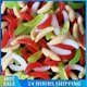 thumbnail image 2 of Soft Bread Bug Fishing Lures 50pcs Lifelike Worm Soft Lure Earthworm Artificial Bait, 2 of 5
