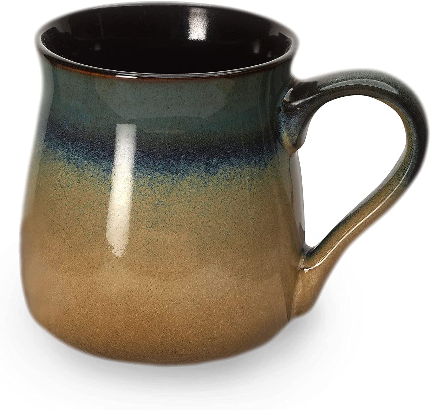 12 oz coffee mug wood base Black Powder Coated 12 OZ Double Walled Saintless Steel Mug with Cork