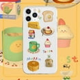 thumbnail image 2 of Clmj Cheesecake Bread Ice Cream Omelette Food Phone Case For iPhone 11 12 13 Pro XS XR For Samsung Galaxy S22 S21 Silicone Cover, 2 of 6