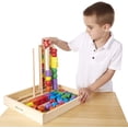 thumbnail image 2 of Conjunto de Secuenciación de Cuentas Melissa & Doug con 45 Cuentas y 5 Tarjetas de Doble Cara Madera Infantil Melissa & Doug MD-1208434, 2 of 2