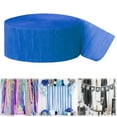 thumbnail image 3 of 1 Roll Crepe Paper Streamer, Crepe Paper Streamers, Party Streamers, Premium Crepe Paper Streame for Birthday Wedding Decorations Halloween Christmas Craft Supplies 25m, 3 of 5