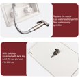 thumbnail image 3 of Aramox Exterior Shower Kit for Rv Campervans Trailer, Exterior Shower Box Kit 1.5m Metal Hose Outdoor Washing Spray Box Set, 3 of 8
