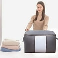 thumbnail image 2 of VALSEEL Oxford Cloth Clothing Underwear Storage Bag Foldable Pouches Home Organizer, 2 of 7
