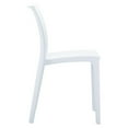 thumbnail image 3 of Compamia ISP025-WHI Maya Chair - Blanc - Ensemble de 2, 3 of 21