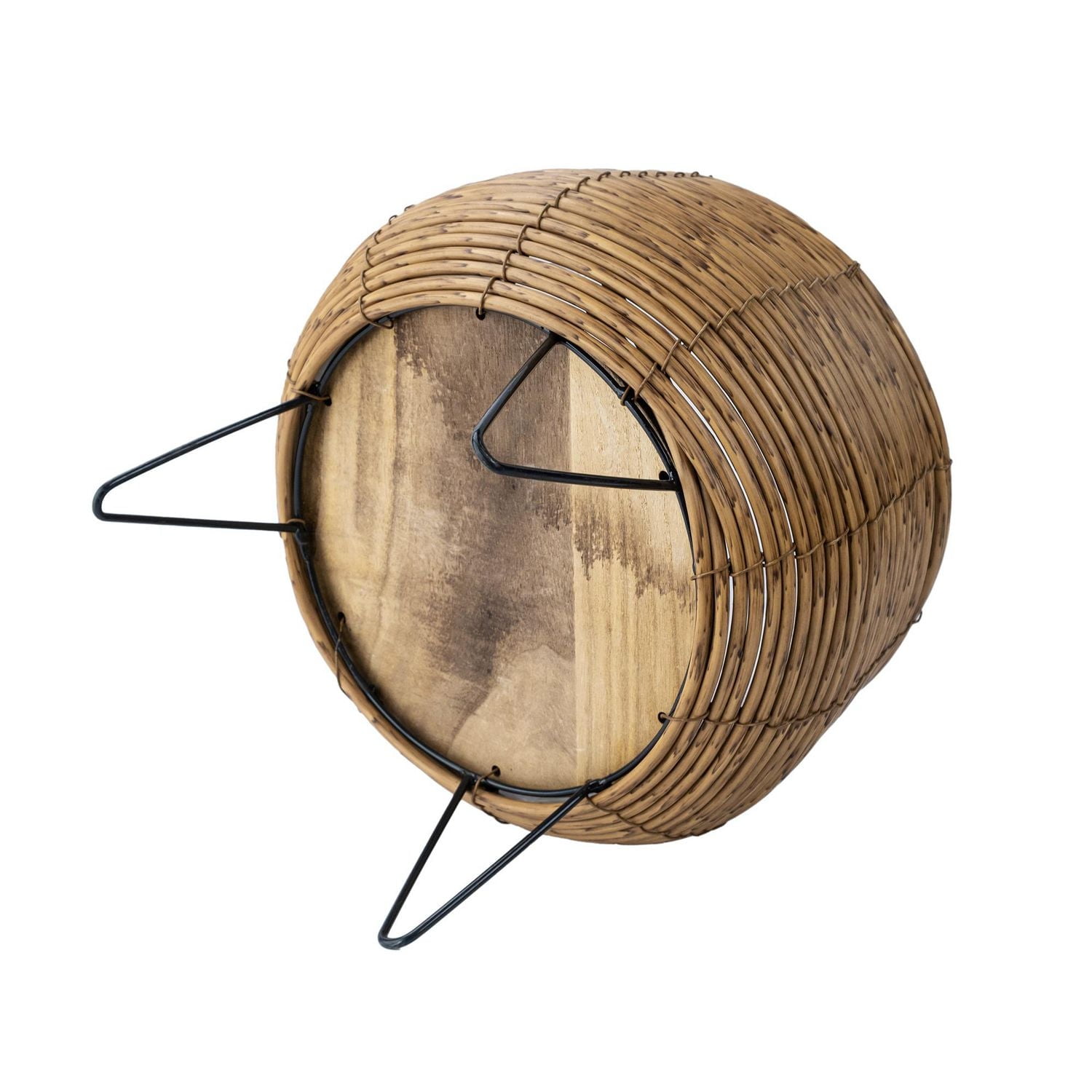 Hometrends 11 INCH WOVEN FOOTED PLANTER