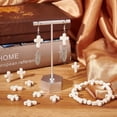 thumbnail image 5 of 1 Box About 40Pcs Cross Beads White Synthetic Turquoise Beads Bulk Small Pocket Crosses in Bulk Mini Cross Charm Beads Crucifix Beads for Jewelry Making Beading Kit DIY Bracelet Supplies, 5 of 9