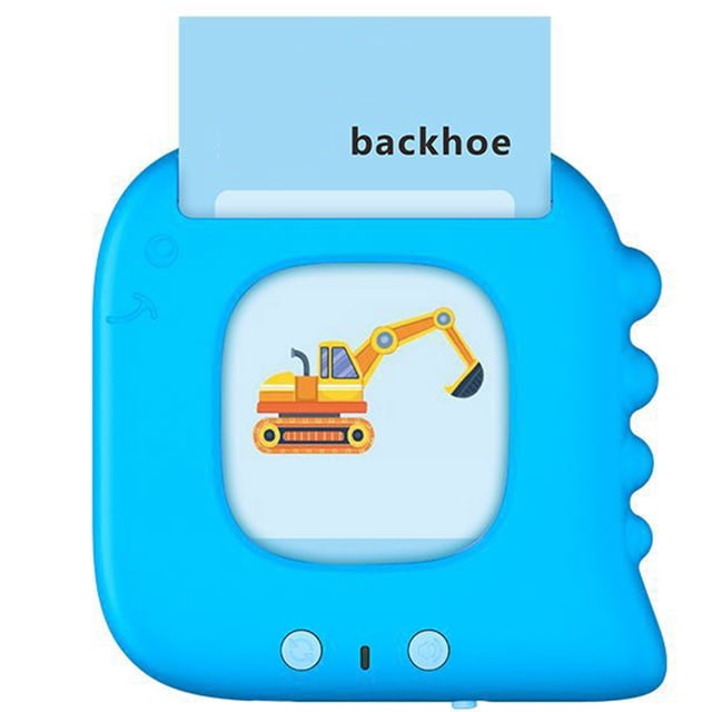 Talking Flash Card Interactive: Funny Word Card Educational Learning Toy for Kid
