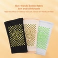 thumbnail image 4 of ruzhgo 2Pcs Self-heating Knee Pad Windproof High-Elastic Support Outdoor Pads Brace Compression Warm Arthritis Joint Leg Gray, 4 of 8