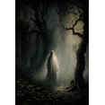 thumbnail image 1 of Dark Academy-carteles góticos Vintage, impresiones, calabaza escalofriante, en la selva elfo, pintura en lienzo, pared de Halloween, decoración del hogar, imagen, 1 of 4