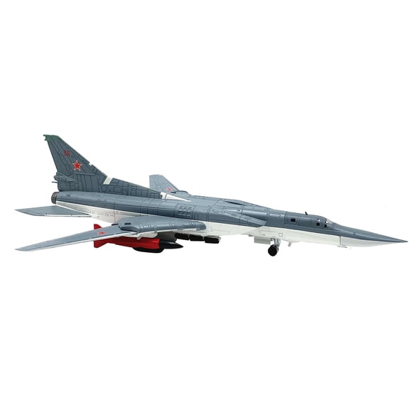 Premium 1/144 Russian TU-22M3 Backfire Aircraft Model with Display Stand Home Decor for Aviation Enthusiasts Collectors