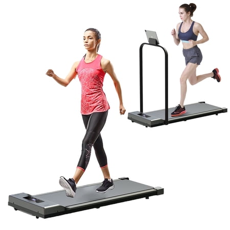 Inolait 2 in 1 Folding Treadmill Electric Small Under Desk Treadmill for Home Office Exercise