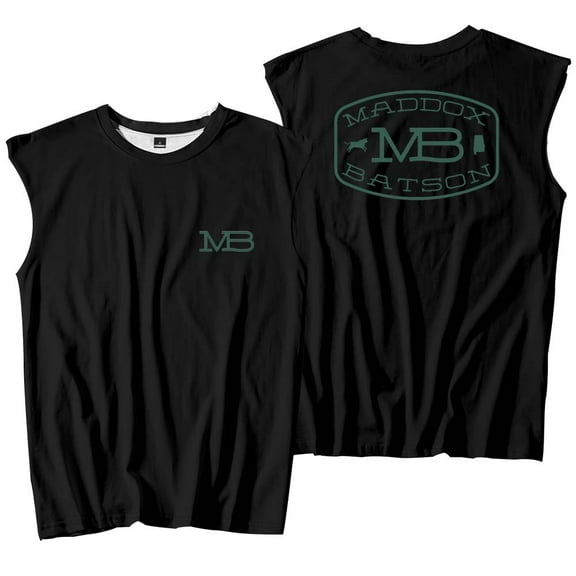 Maddox Batson MB Logo Merch Tank Tops Sleeveless T-Shirt port Vest Women Men Casual Outdoor Sportwear