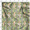 thumbnail image 3 of Soimoi Gray Cotton Poplin Fabric Leaf Floral Decor Fabric Printed Yard 58 Inch Wide, 3 of 6