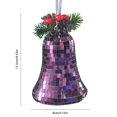 thumbnail image 5 of Colgante Disco Adornos De Cristal Retro Y Modernos Para Navidad Decoración Para Árboles De Navidad, 5 of 5