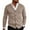 Light Brown #2, variant on Zimjoy Mens Cardigan Sweaters Casual V Neck Button Up Knit Sweater Slim Fit Long Sleeve Black Cardigan Open Front Lightweight Fall Clothes with Pocket, Black L