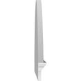 thumbnail image 4 of Ekena Millwork 86"W x 28-3/8"H x 2-3/4"P Segment Arch 3 Spoke Architectural Grade PVC Combination Pediment, 4 of 7