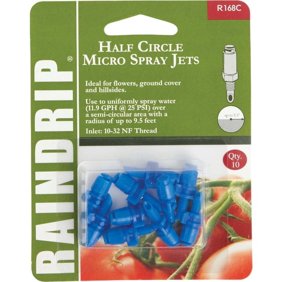 Raindrip Half Circle Micro Jet Sprayer (10-Pack) R168CT