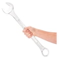 thumbnail image 6 of Performance Tool W347B 1-7/8 in. Combination Wrench, Drop-Forged Chrome Alloy Steel, Satin Chrome Finish, Rounded Box End, 6 of 7