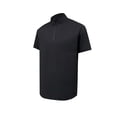 thumbnail image 3 of Workout Shirts for Men Summer Lightweight Breathable Short Sleeve Neck Quarter Zip Athletic Gym Shirts Mens Tees, 3 of 5