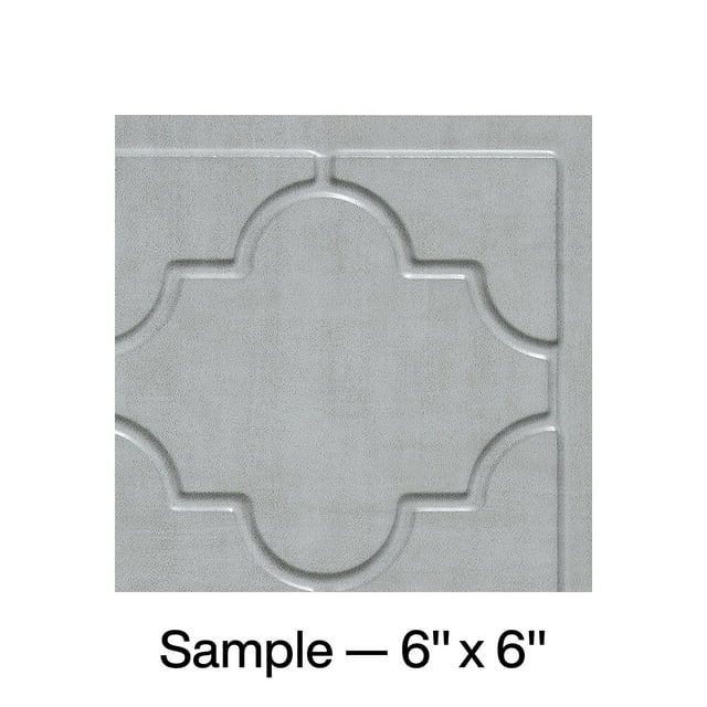 FASÄDE Monaco Decorative Vinyl Backsplash Panel in Cashmere (6X6 Inch Sample)