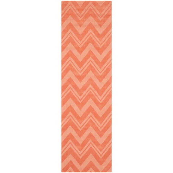 SAFAVIEH Impressions IM398A Handmade Peach Rug