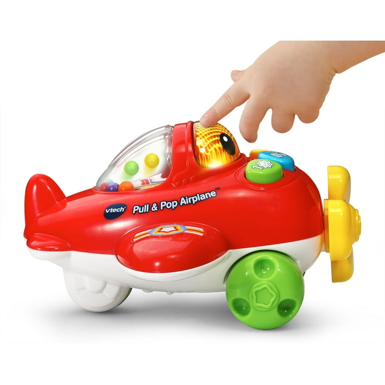 Vtech pull and sales pop aeroplane