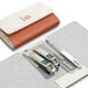 thumbnail image 1 of MR.GREEN Colorido Set de Manicura Prácticos Kits de Pedicura Cortaúñas Herramientas de Cuidado Personal Tijeras para el Cabello Facial con Estuche de Moda (Mr-6683 Naranja), 1 of 5