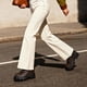 thumbnail image 3 of Mocasines Gruesos Marrones para Mujer con Plataforma Talla 7.5, 3 of 9