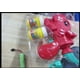 thumbnail image 5 of Juguetes de piscina, juguetes para bebés, juguetes para niños pequeños, dinosaurio elástico ahumado, música, pistolas de luz, juguete para niños, máquina de burbujas de 50 ml, 5 of 5