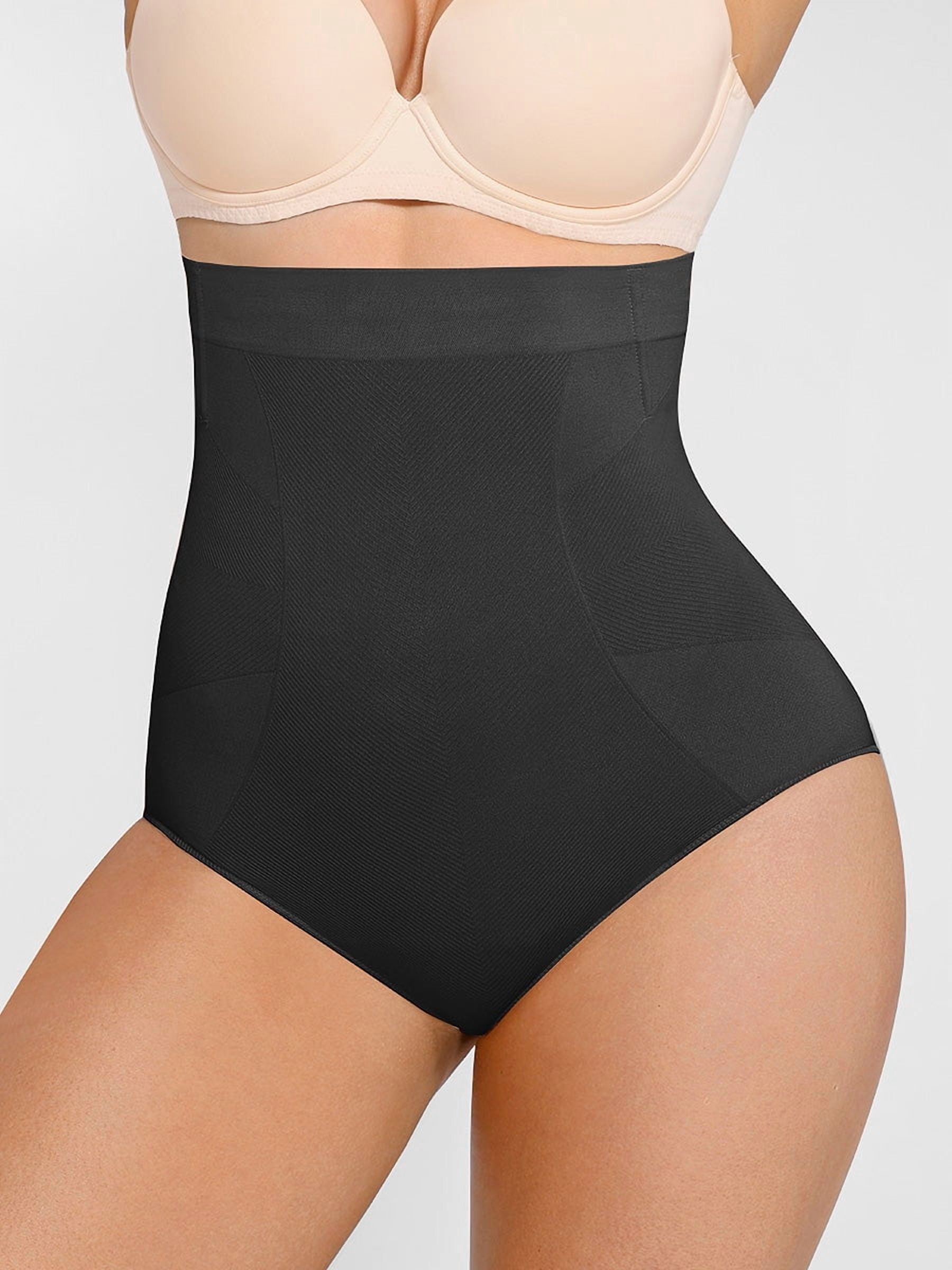 FeelinGirl Women's High-Waisted Tummy Control Seamless Shapewear Briefs, Sizes XS-4XL