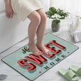 thumbnail image 5 of SKYSONIC Doormat Vintage Home Sweet Home Sign Lightweight Non Slip Indoor Outdoor Entryway Rugs Floor Mat for Bathroom Kitchen Entrance 31x20in, 5 of 6