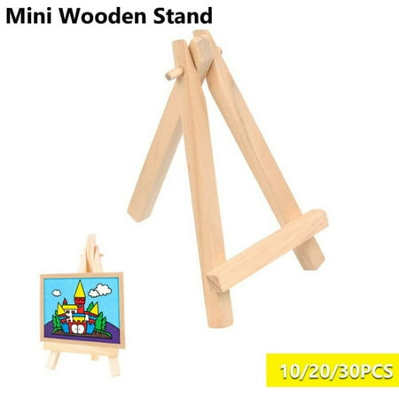 

Wooden Mini Easel Table Wedding Picture Name Card Holder Display Small Stand