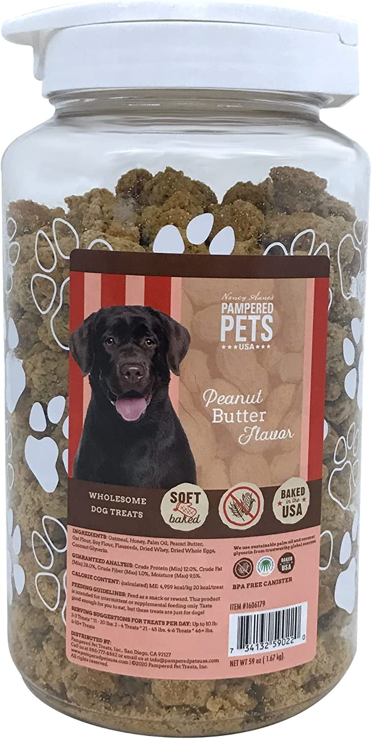 pampered pets peanut butter dog treats