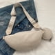 thumbnail image 1 of Bolso de pecho de ante Bolso bandolera informal y suave para mujer, bolso de ante en el pecho que combina con todos los conjuntos (beige), 1 of 8