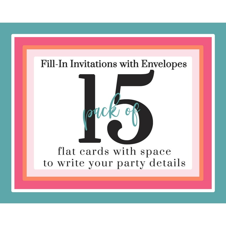 Twinkle Little Star Invitations and Envelopes (15 Pack) Blank Invites for  Girls Baby Shower, Reveal, Sprinkle - Celestial Theme Design Pink and Gold  - Printed 4x6 Size Card Set - Paper Clever Party - Walmart.com
