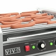 thumbnail image 3 of VIVO Electric 30 Hot Dog & Eleven (11) Roller Grill Cooker Machine, 3 of 8
