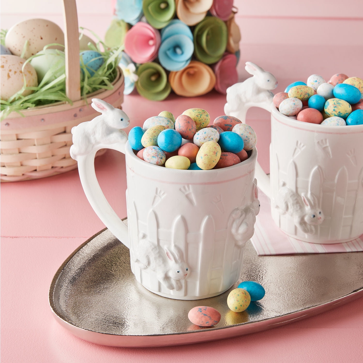 WHOPPERS Robin Eggs Minis Malted Milk Balls, Easter Candy Gift Bag, 2.2 oz