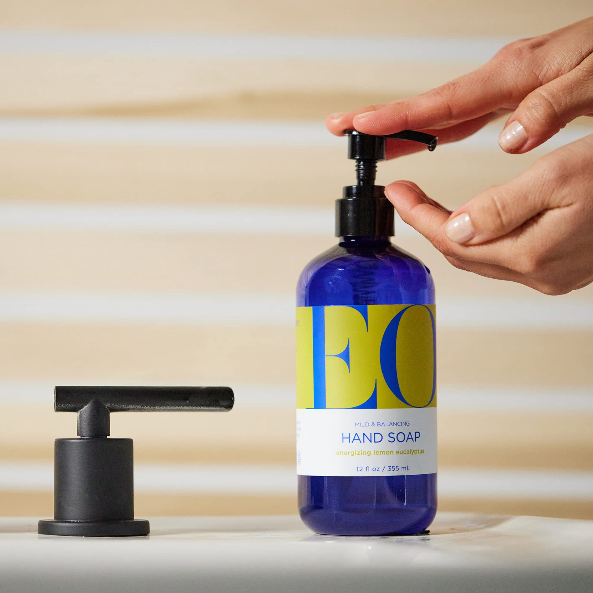 Eo Products - Liquid Hand Soap Lemon And Eucalyptus - 12 Fl Oz - Pack of 3