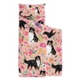 thumbnail image 2 of Bernese Mountain Dogs with Pioneer Flower Toddler Nap Mats for Kids Preschool,50"x20" Sleeping Mat Bag or Kids,Toddler Sleeping Bag,Toddler Nap Mat or Daycare, 2 of 6