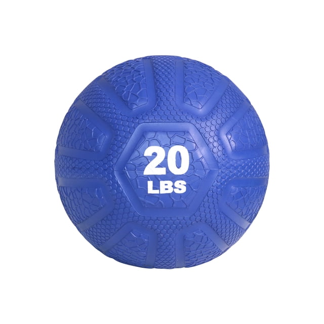 PRISP Weighted Rubber Medicine Ball - Weight Ball for Strength Exercises and Fitness Workouts