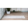 thumbnail image 4 of Rugs.com Oregon Collection Rug – 12 Ft Runner Ivory Low-Pile Rug Perfect For Hallways, Entryways, 4 of 9