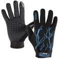 thumbnail image 2 of MGCWSH Anti-Slip Cycling Gloves for Men Women, Touchscreen Breathable Gloves Mountain Bike Gloves for Riding Blue, 2 of 5