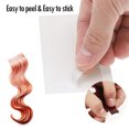 thumbnail image 3 of Invisible Hair Extensions Tape,1.57x0.3inch Double Sided Hair Tapes,QZS Portable Hair Extension Supplies for Indoor and Outdoor use,White, 3 of 6