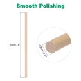 thumbnail image 2 of Uxcell 20pcs Wooden Dowel Rods Wood Sticks Round Wooden Dowels Rod for DIY Crafts Wand 8"x0.31", 2 of 7