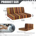 thumbnail image 7 of Uorisanigo RV Dinette Cushion Covers Stretch Camper Cushions Slipcovers for Travel Trailer Couch Bench Rectangle Sofa Seat Slipcovers Prevent Scratches, Southwestern Geometric Aztec Tribal, 7 of 7